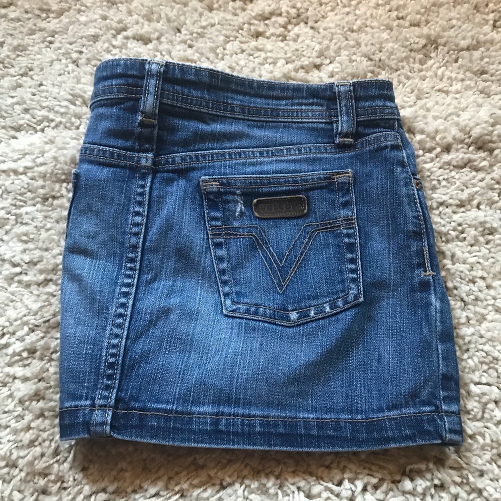 Vintage Volcom denim skirt